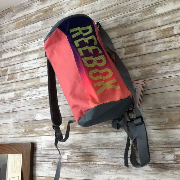 reebok duffle backpack